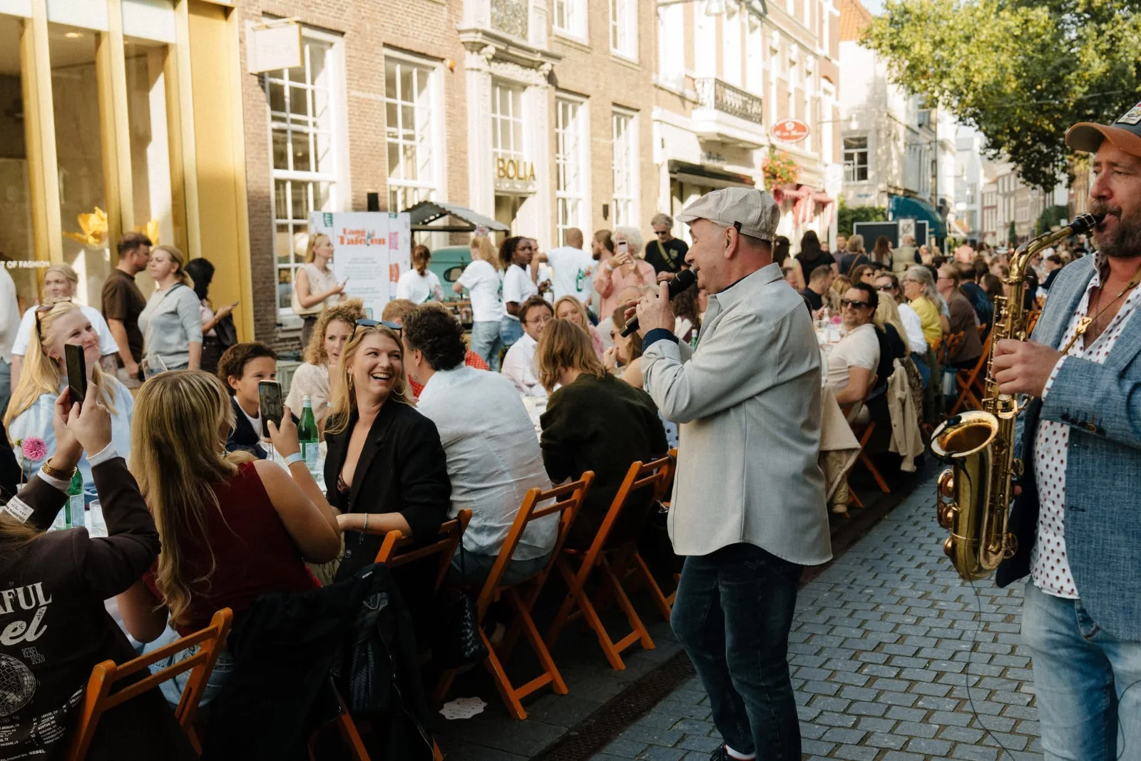 Optreden De Italiaanse Zanger